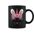 Unicorn Face Rabbit Egg Bunny Lover Gift Happy Easter Day Coffee Mug
