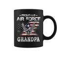 Us Air Force Proud Grandpa Proud Air Force Grandpa Father Coffee Mug