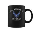 US Air Force Veteran Vintage Usa Flag Veterans Day Gifts Coffee Mug