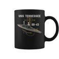 Uss Tennessee Bb-43 Battleship Ww2 American Warship Veterans Coffee Mug