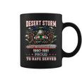 Veteran Desert StormVeteran Proud For Fathers Day Coffee Mug