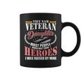 Vietnam Veteran Daughter American Flag Military Us Patriot V2 Coffee Mug