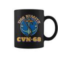 Vintage Anchor Us Aircraft Carrier Cvn-68 Uss Nimitz Coffee Mug