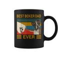Vintage Best Dog Boxer Dad Ever Bump Fit Gift Coffee Mug