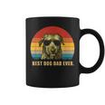 Vintage Best Dog Dad EverIrish Wolfhound Coffee Mug