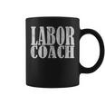 Vintage Labor Coach Dad Expecting Of Baby 2023 Birth Doula Coffee Mug