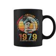 Vintage Legendary Awesome Epic Since 1979 Retro Birthday Coffee Mug