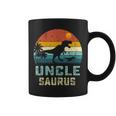 Vintage Unclesaurus Fathers DayRex Uncle Saurus Men Dad Coffee Mug
