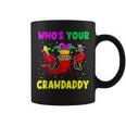 Whos Your Crawdaddy Crawfish Jester Beads Funny Mardi Gras Coffee Mug