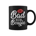 Womens Bad Melanin Bougie Black History Junenth African Melanin Coffee Mug