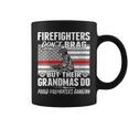 Womens Firefighters Dont Brag Proud Firefighter Grandma Funny Gift Coffee Mug