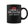 Womens I Kissed A Fire Fighter Design Married Dating Anniversary G Coffee Mug