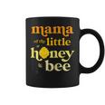 Womens Mama Of Little Honey Bee Birthday Gender Reveal Baby Shower Coffee Mug