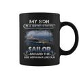 Womens My Son Is A Sailor Aboard The Uss Abraham Lincoln Sailor Coffee Mug