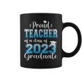 Womens Super Proud Teacher Of 2023 Graduate Awesome Family College Coffee Mug