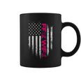 Womens Us Flag I Fire Wife I Firefighter Woman Coffee Mug