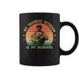 Womens Veteran Wife My Favorite Veteran Is My Husband Veterans Day Coffee Mug