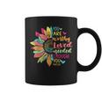 You Matter Be Kind Flower Self Care Mental Health Awareness Coffee Mug