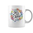 90 Years Loved 90Th Birthday Gift For Grandma 90 Years Old Coffee Mug