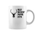 Best Buckin Poppa Ever Deer Hunter Coffee Mug