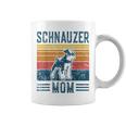 Dog Schnauzer Mom - Vintage Schnauzer Mom Coffee Mug