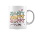 Easter Teacher Bunny Happy Easter Egg Retro Girl Women Coffee Mug