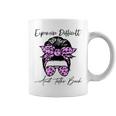 Expensive Difficult And Talks Back Messy Bun Leopard Pattern Coffee Mug
