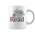 Funny Library Teacher Read Book Club Piggie Elephant Pigeons Coffee Mug