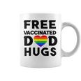 Gay Pride Free Vaccinated Dad Hugs Lgbt Lesbian Coffee Mug