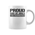 Girl Dad Proud Dad Of Girls Fathers Day Gift Coffee Mug