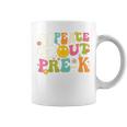 Kids Last Day Of School Peace Out Preschool Pre K Teacher Kids Coffee Mug