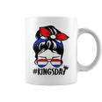 Koningsdag Netherlands Messy Bun Kingsday Dutch Kings Day Coffee Mug