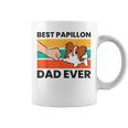 Papillon Dog Owner Best Papillon Dad Ever Coffee Mug
