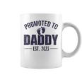 Promoted To Daddy Est 2023 For Dad New Baby Coffee Mug