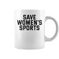 Save Womens Sports Support Womens Athletics Vintage Retro Coffee Mug