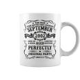 September 2002 The Man Myth Legend 20 Year Old Birthday Gift Coffee Mug