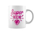 Super Mom Heart Gift Coffee Mug