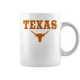 Texas Tx American Bull United States Font Coffee Mug