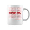Thank You Have A Nice Day Plastic Grocery Bag Coffee Mug