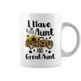 Tu I Have Two Titles Aunt And Great Aunt Sunflower Truck Gift For Womens Coffee Mug
