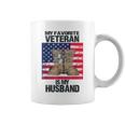 Veteran Husband Veterans Day Spouse Wife Army Of A Veteran Coffee Mug