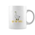 Worlds Silliest Goose On The Loose Funny Silly Coffee Mug