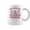 You Give Me Tachycardia Funny Icu Rn Nurse Valentines Day V4 Coffee Mug