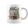 Zoo Animals Safari Party A Day At The Zoo Safari Zoo Trip Coffee Mug