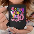10 Years Old Birthday Rolling Into 10 Years Roller Skates Coffee Mug Unique Gifts