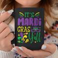 Its Mardi Gras Yall  Mardi Gras Party Mask Costume  V3 Coffee Mug