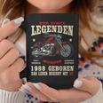 35. Geburtstag Biker Tassen 1988, Herren Motorrad Chopper Design Lustige Geschenke