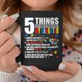 5 Things You Should Know About My Daughter Autism Awareness Coffee Mug Funny Gifts