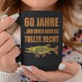 60 Jahre Geburtstag Angler Tassen, Toller Hecht Vintage Design Lustige Geschenke