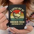 A Little Bit Of Chicken Fried Southern Fast Food Lover Coffee Mug Unique Gifts